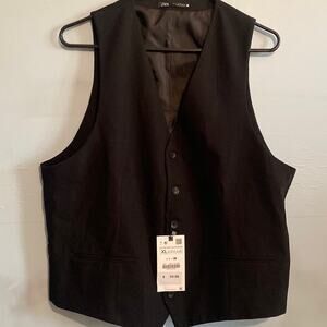 Zara Slim Waist Coat Vest